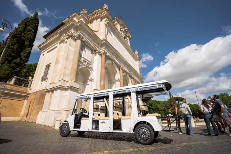 Rome: Highlights Tour in Golf Cart - Rione Monti and the road to the Colosseum