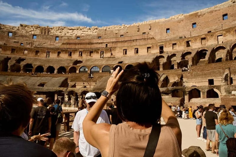 Rome: Highlights Vatican & Colosseum in 1 Day - Walking through the Roman Forum