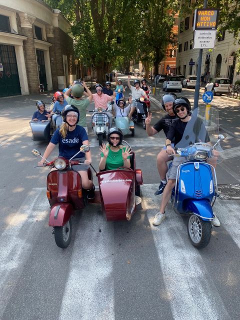 Rome: Highlights Vespa Sidecar Tour with Coffee and Gelato - Why a Vespa is a smart way to see Rome