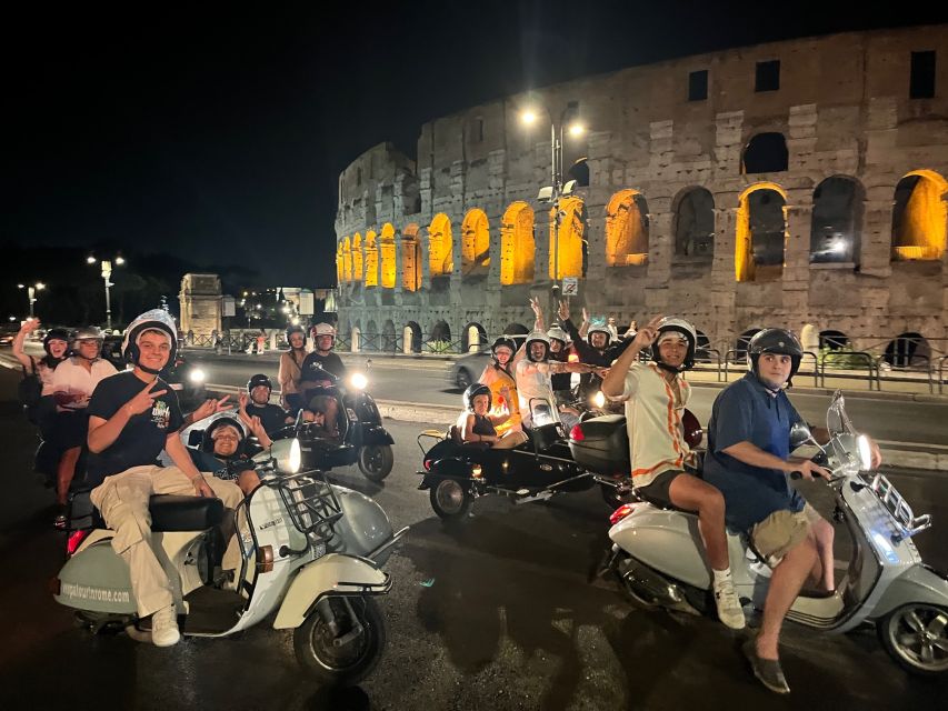 Rome: Highlights Vespa Sidecar Tour with Coffee and Gelato - Starting at Piazza San Marco and Piazza Venezia