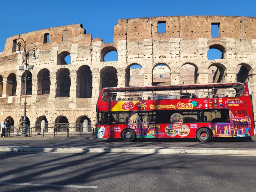 Rome: Hop-On Hop-Off Bus, Roman Forum & Colosseum Tour - Redeeming the voucher at two Rome meeting points