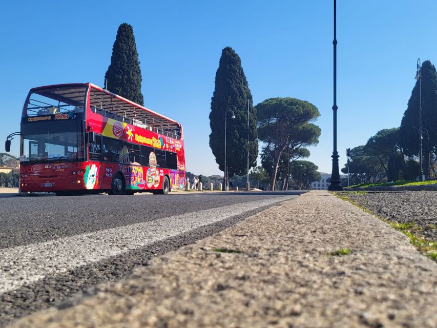 Rome: Hop-On Hop-Off Bus, Roman Forum & Colosseum Tour - Practical value at $130.28