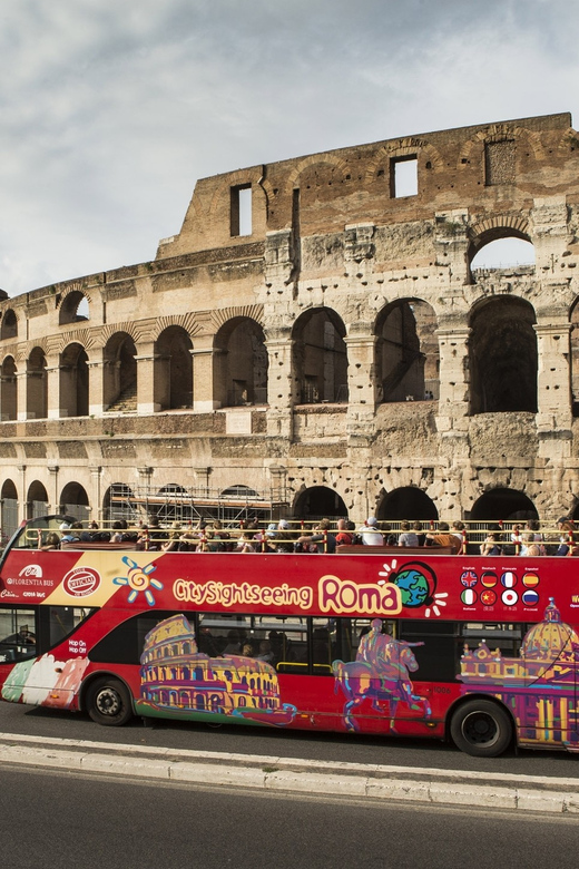 Rome: Hop-on Hop-off Bus Tour and Colosseum Experience - Walking the Roman Forum and Via Sacra