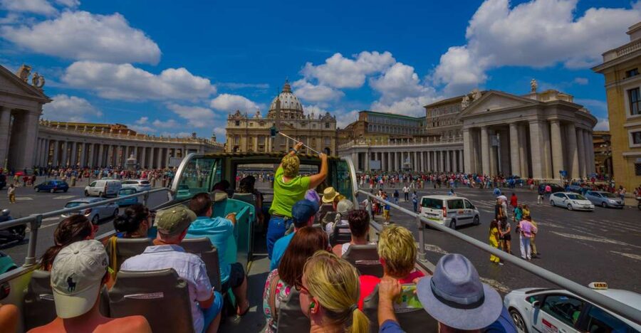 Rome: Hop-on-Hop-off Bus with Vatican and Sistine Chapel - Inside the Vatican Museums, from sculpture to maps
