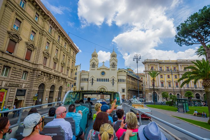 Rome Hop On Hop Off Open Bus + Vatican Museum Sistine Chapel Tour| Fast Track - Villa Borghese, Spanish Steps, and Piazza Barberini