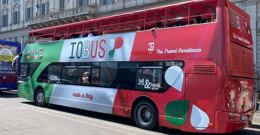 Rome: Hop-On Hop-Off Open-Top Bus City Tour - The Colosseum stop and ancient Rome