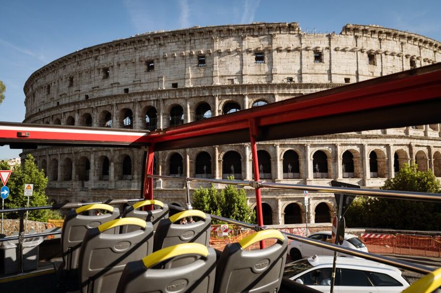 Rome: Hop-On Hop-Off Open-Top Bus City Tour - Circus Maximus and the Mouth of Truth area