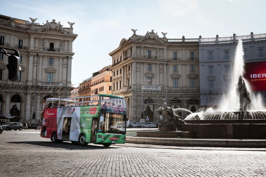 Rome: Hop-On Hop-Off Open-Top Bus City Tour - Piazza Venezia and Marcello’s Theatre