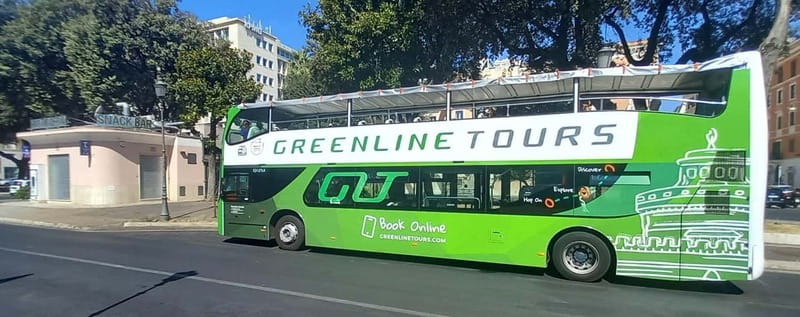 Rome:Hop-On Hop-Off Panoramic Open Bus Ticket 3 Circuits x 1 - Why this bus works well on a first day in Rome