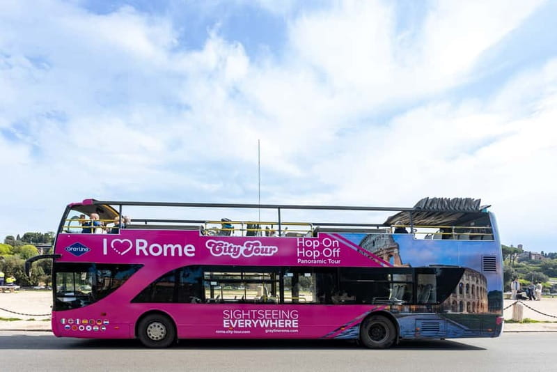 Rome: Hop-on Hop-off Sightseeing Bus Tour with Audioguide - Stop 6 for Vatican City and St. Peter’s