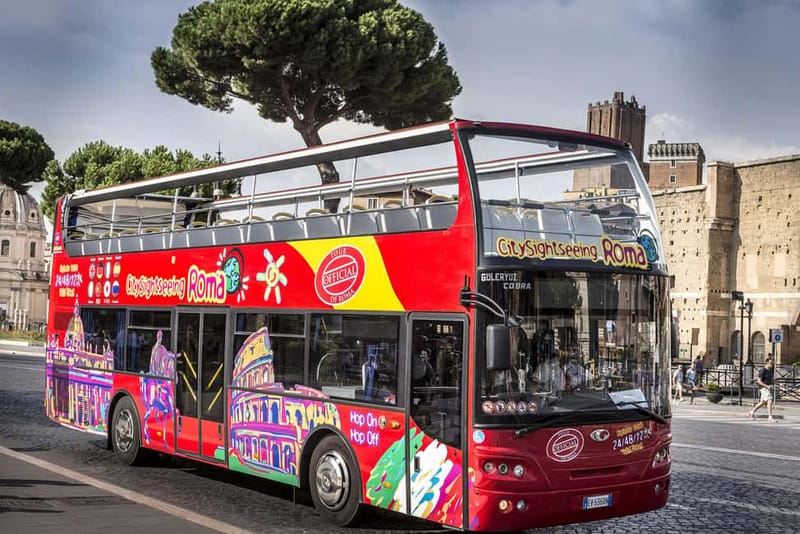 Rome Hop On Hop Off Tour from Civitavecchia by Train - What the recorded commentary adds