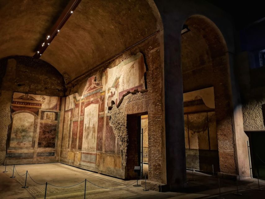 Rome: Houses of Augustus and Livia Private Tour - Domitian’s palace and Santa Maria in Antiqua