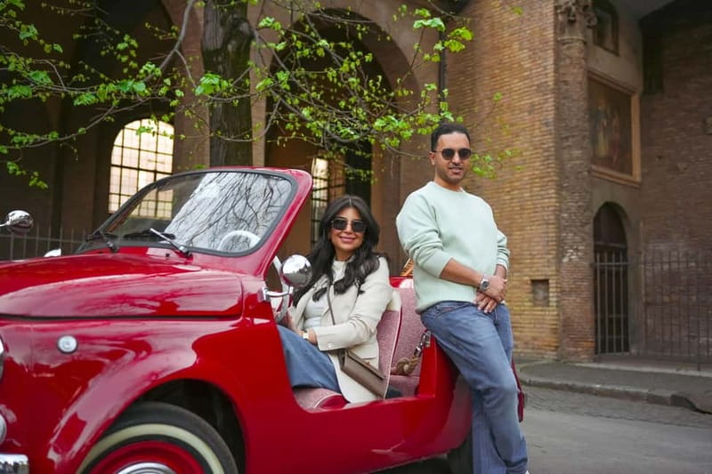 Rome in a Fiat Jolly: Exclusive Vintage Ride & Photo Tour - Acqua Paola Fountain and Janiculum Hill