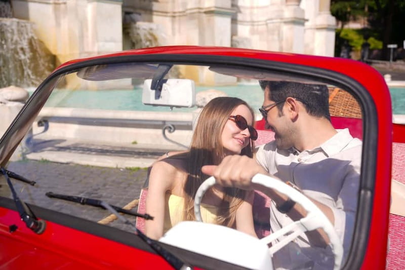 Rome in a Fiat Jolly: Exclusive Vintage Ride & Photo Tour - What the small group size means
