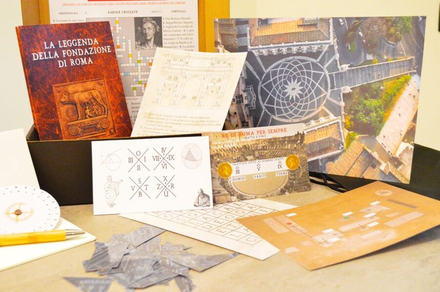 Rome: Incredible Adventure in the Heart of the City - What comes in the game box