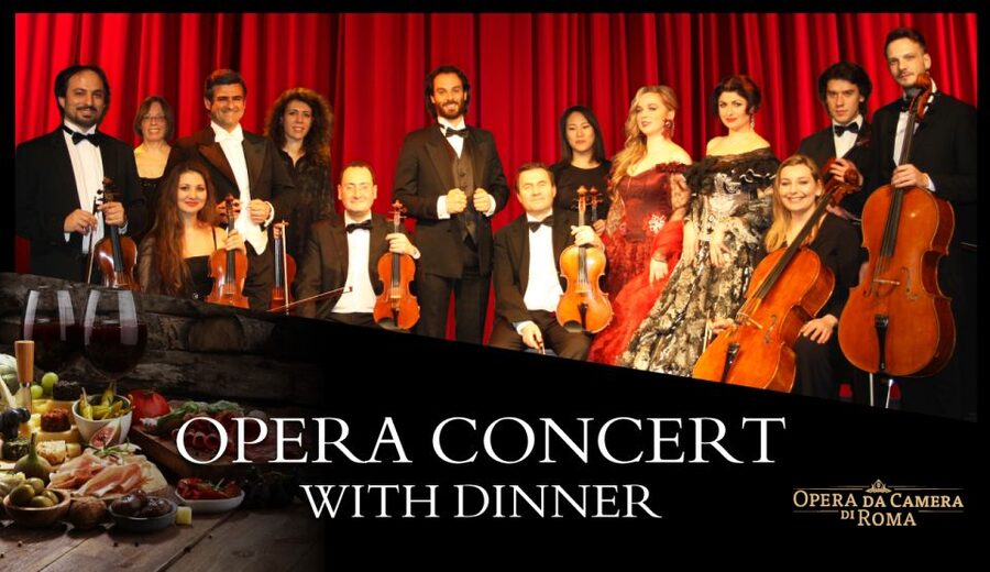 Rome: Italian Opera Concert and Traditional Dinner - The 70-minute concert program