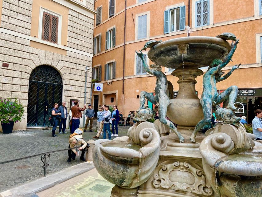Rome: Jewish Ghetto and Trastevere Tour - Portico d’Ottavia and the entrance to the Ghetto