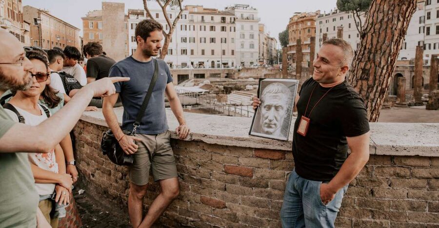 Rome: Julius Caesar & the Emperors' Nighttime Stories Tour - A walking tour built around people, not monuments