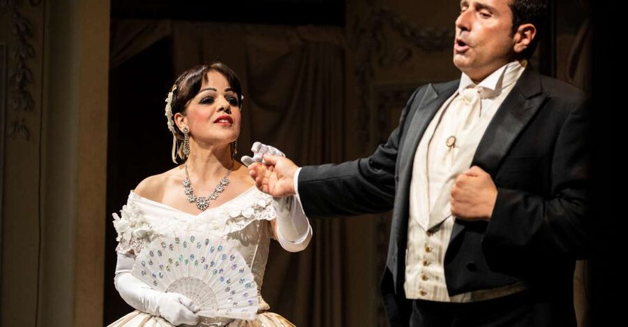 Rome: La Traviata at St. Paul's Within the Walls - St. Paul’s Within the Walls as the stage