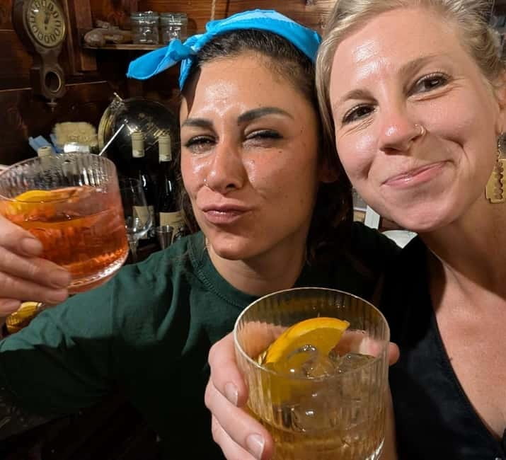 "ROME: Lasagna Cooking Class WITH A SPRITZ SPIN - Sitting down to eat what you made