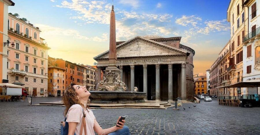 Rome: Monuments Audio Guide with Pantheon, no entry ticket - Key points at a glance