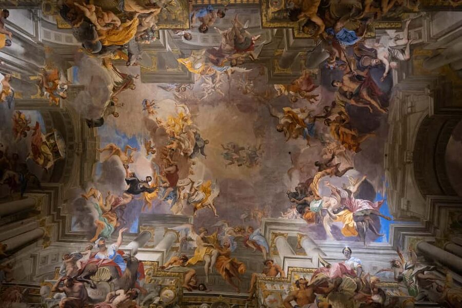 Rome: Moonlight Walking Tour – Free for Kids - Galleria Sciarra and Romes quieter details
