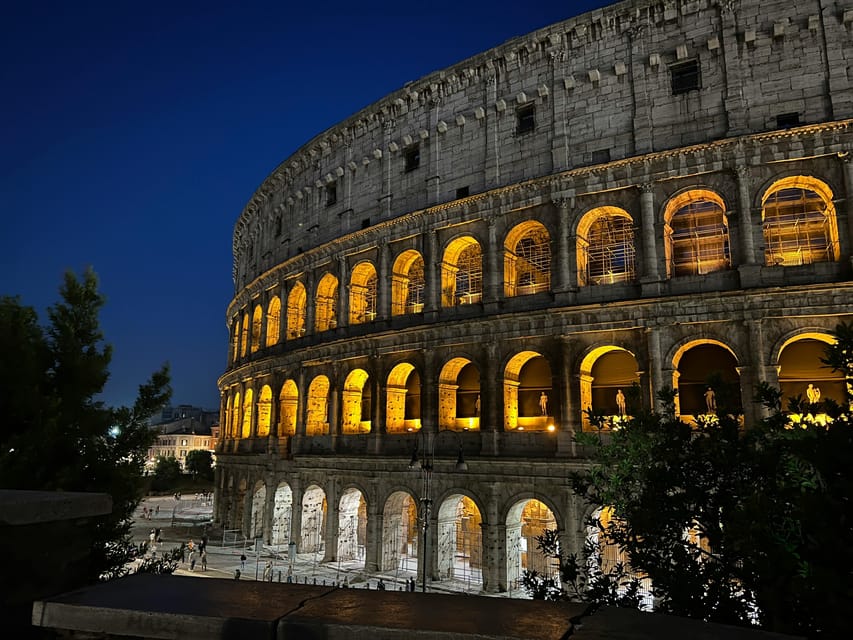 Rome Night Golf Cart Tour with Access to an Exclusive Dinner - Key points at a glance