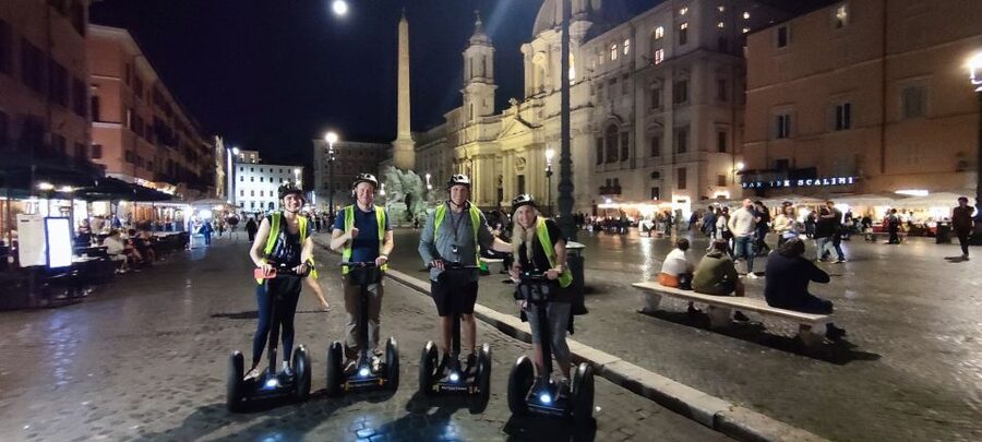 Rome: Night Segway Tour - Starting at Via dei Delfini