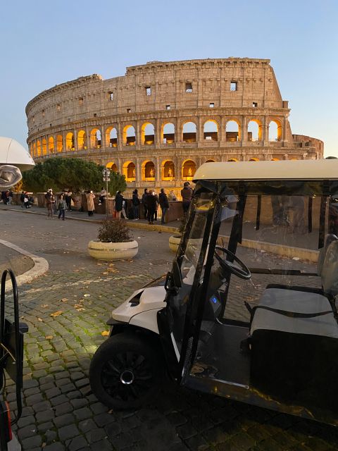 Rome: Night Tour by Golf Cart with Italian Dinner and Gelato - Why Rome at night works so well