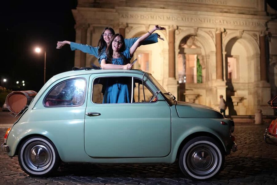 Rome: Night Tour in a Vintage Fiat 500 with Aperol Spritz - What the Aperol Spritz adds