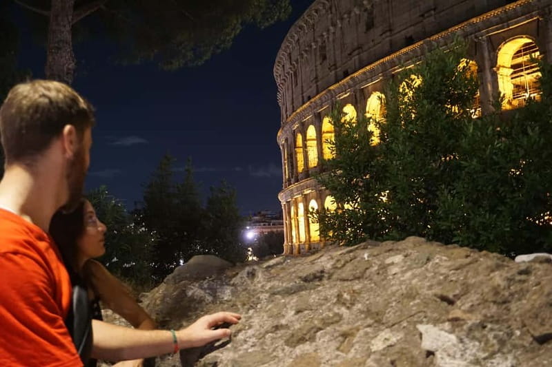 Rome: Nocturnal Golf Cart Tour - The Colosseum without the daytime crush