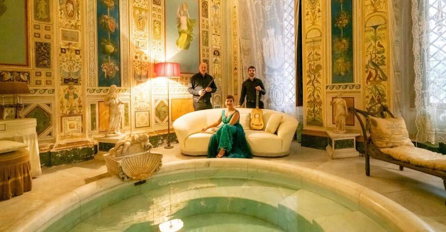 Rome: Opera Concert in Palazzo Doria Pamphilj - The Baroque sound: soprano, flute, guitar, and theorbo