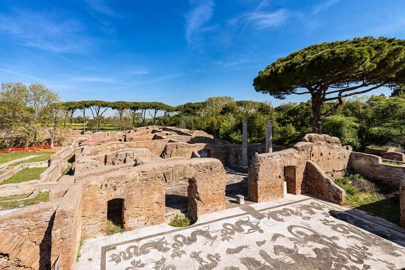 Rome: Ostia Antica Archaeological Park Ticket & Audio App - The audio app and the postcard feature