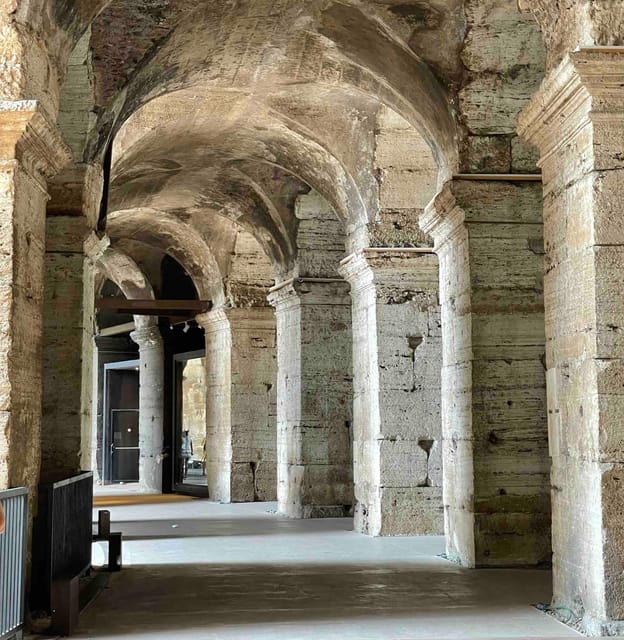 Rome: Out Of Crowds Colosseum Gladiator's Arena Guided Tour - Entering through Sperone Stern and Libitina