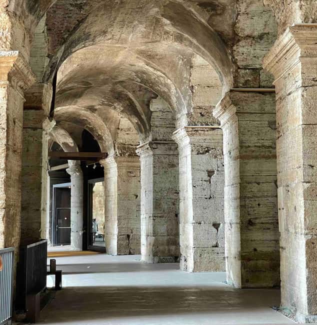 Rome: Out Of Crowds Colosseum Gladiator's Arena Guided Tour - Leaving by the same entrance