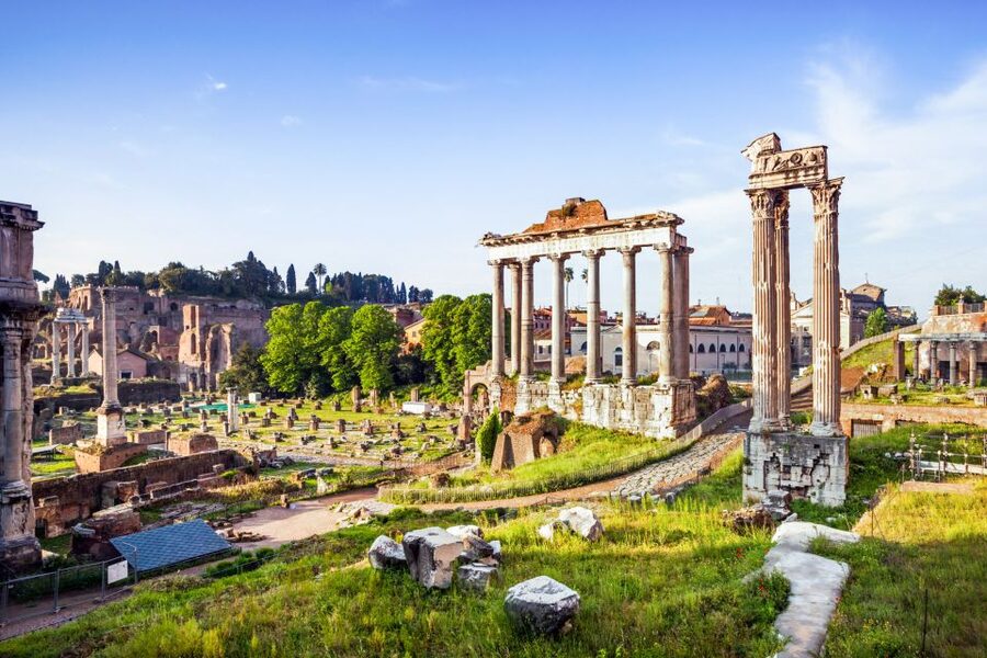 Rome:Palatine Hill Roman Forum Experience & Multimedia Video - Start at Aracoeli, not at the Roman Forum