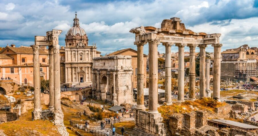 Rome:Palatine Hill Roman Forum Experience & Multimedia Video - Walking through the Roman Forum