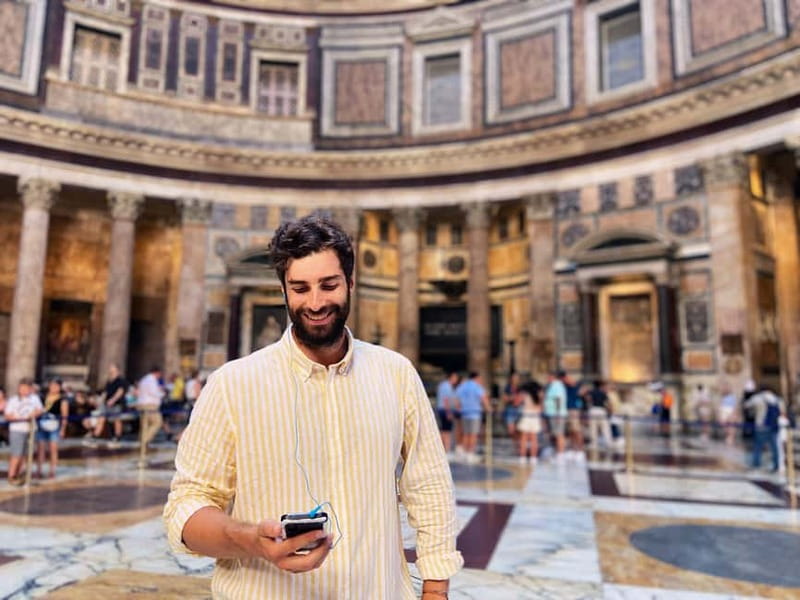 Rome: Pantheon Priority Entry Ticket & Audio Guide App - The dome, oculus, and Roman engineering
