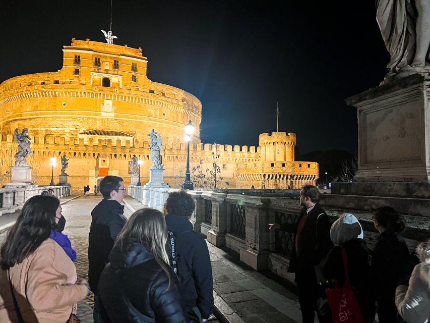 Rome: Paranormal Night Walking Tour & Secret Backstreets - Piazza Farnese and Via Giulia