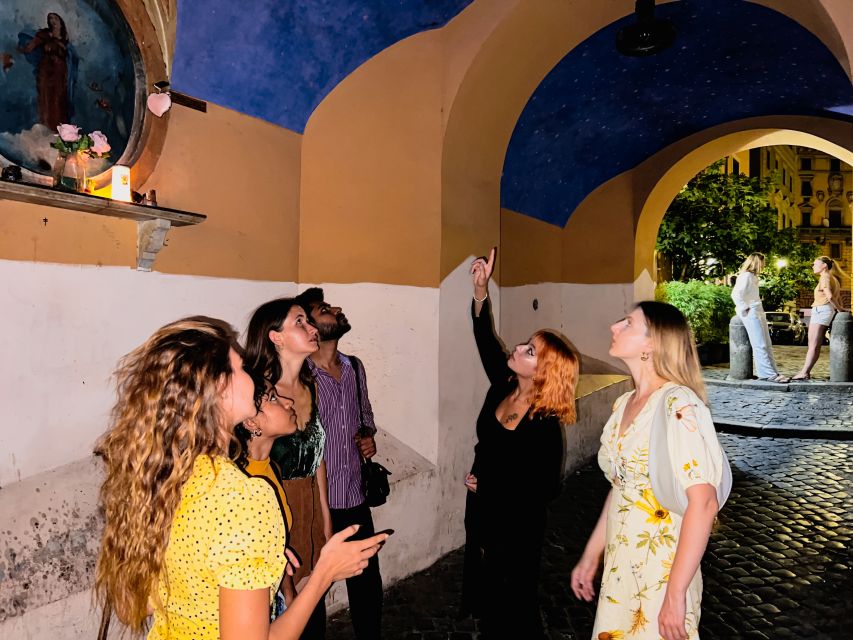 Rome: Paranormal Night Walking Tour & Secret Backstreets - Clivo di Rocca Savella and the quieter route