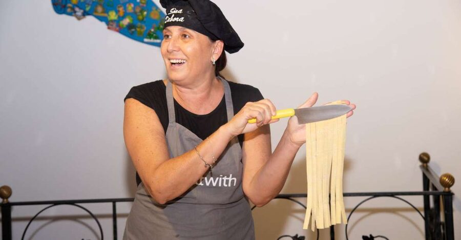 Rome: Pasta and Tiramisu Shared Cooking Class with Wine - Making tiramisu before the pasta