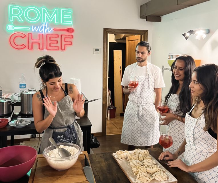 Rome: Pasta Cooking Class with Spritz Cocktails - Dietary limits you need to take seriously