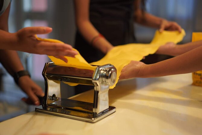 Rome Pasta Making Class with Italian Sauces and Wine Included - The meal after the work