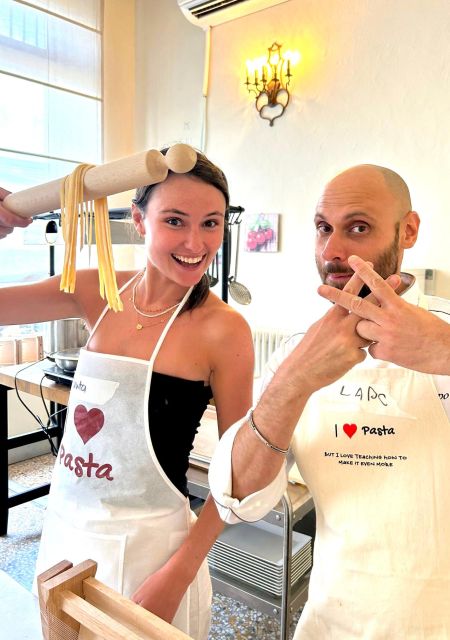 Rome: Pasta Making Class with Wine, Limoncello, and Dessert - Making Three Pastas in the Heart of Rome