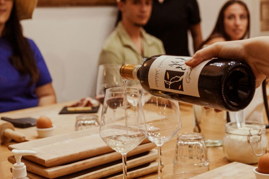 Rome: Pasta Making with Wine Tasting and Dinner in Frascati - Choosing Carbonara, Cacio e Pepe, or Amatriciana
