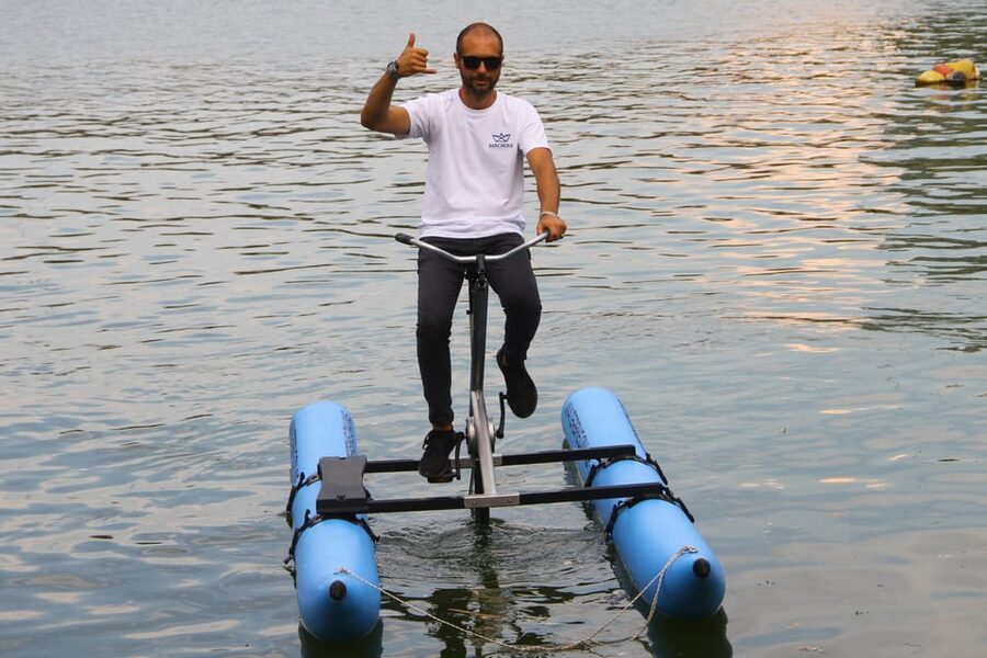 Rome: Pedal on Water with a Waterbike Rental - What the price of $18 really buys you