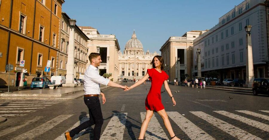Rome: Personal Travel and Vacation Photographer - How the meeting and route work