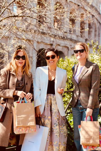 Rome: Personalized Shopping Experience with Image Consultant - The first two shopping stops