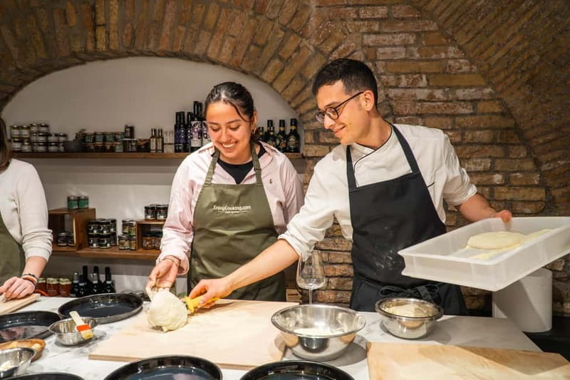 Rome: Pizza and Gelato Cooking Class with Wine - Dietary restrictions need careful attention