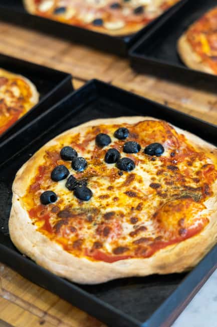 Rome: Pizza & Tiramisu Cooking Class with Meal and Drink - Starting With Pizza Dough